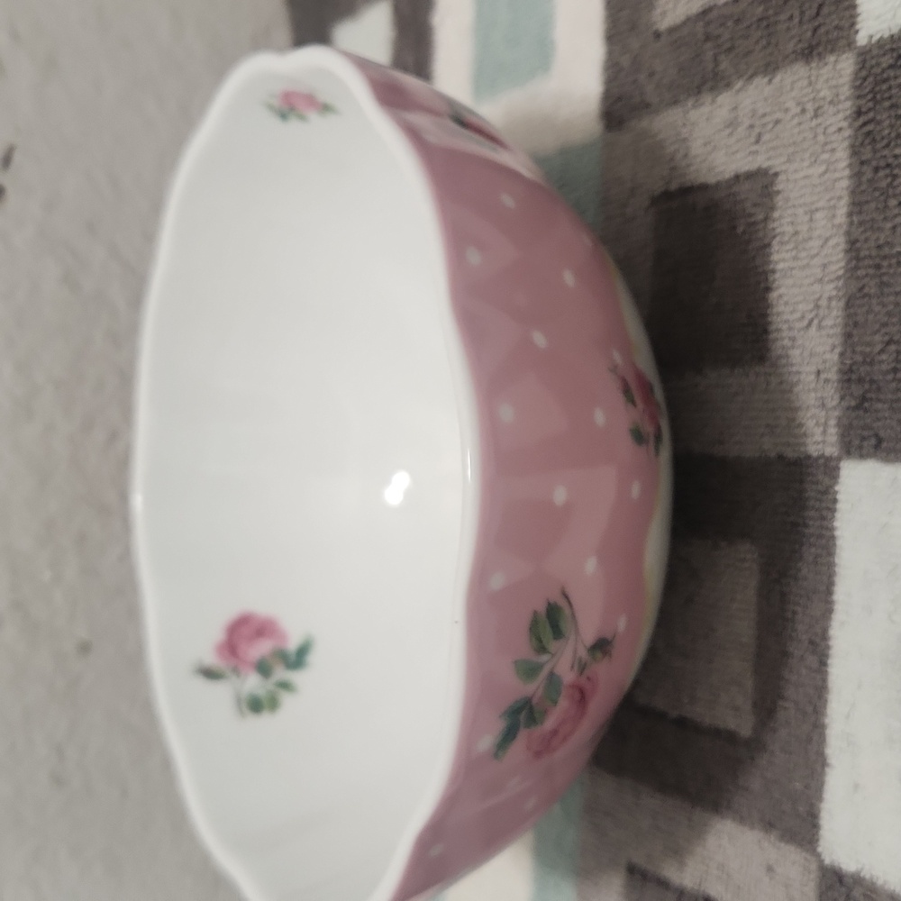 Royal Albert Country Roses Baking Bliss Mixing Bowl 1 Quart